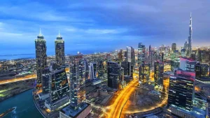 Район Business Bay в Дубае в 2024 году.