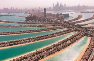 Palm Jumeirah. Остров-Пальма в Дубае.