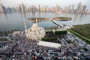 Празднование Рамадана в ОАЭ в 2024 году.